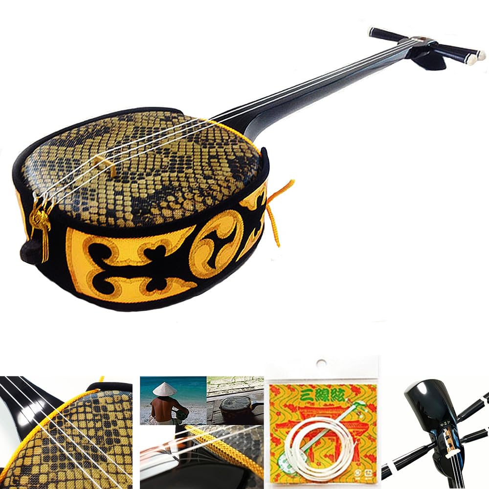 沖縄三線 初心者にもやさしいお得な23点セット（教本、チューナー他