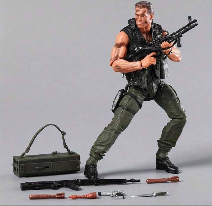 新品☆コマンドー フィギュア☆30周年記念 アーノルドシュワルツェネッ