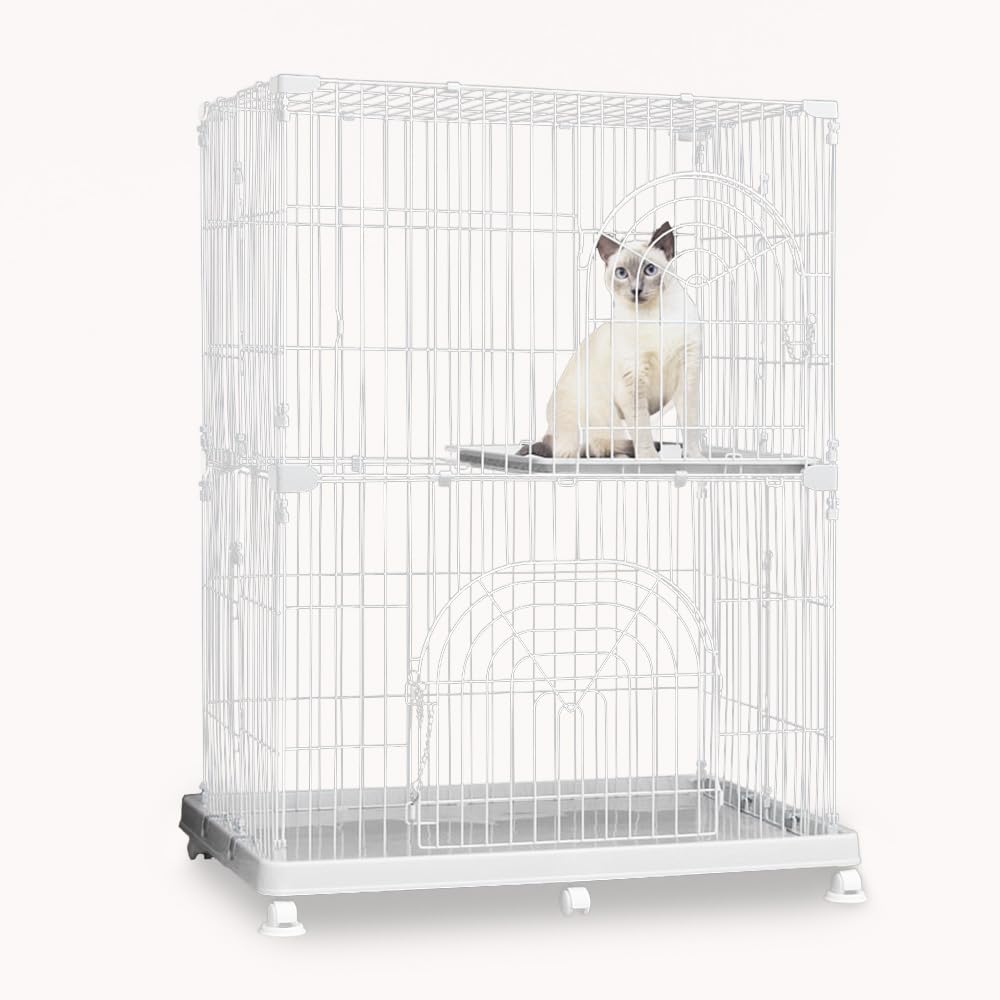 Amazon | アイリスオーヤマ 猫 ケージ コンパクト オリジナルペット