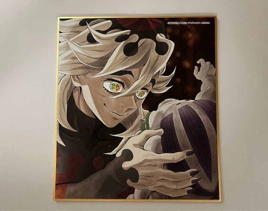 Amazon.co.jp: 鬼 滅 全集中展 ミニ色紙 参 童磨 : 文房具・オフィス用品