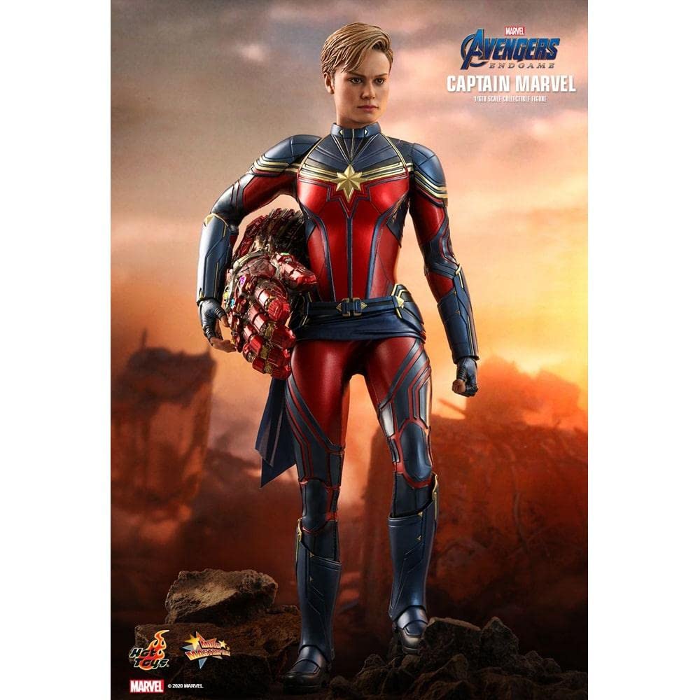 ホットトイズ キャプテン・マーベル 1/6スケール【美品】 Amazon.com