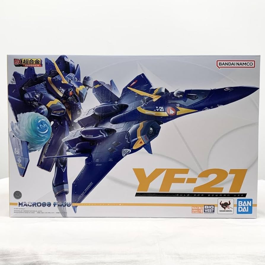 Amazon.co.jp: 未開封 マクロスプラス DX超合金 YF-21 ガルド・ゴア
