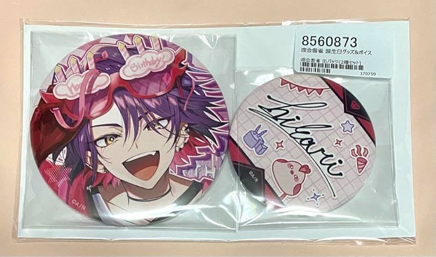 渡会雲雀 にじさんじ シンフォニア 缶バッジ 42個 痛バ 渡会雲雀 にじ