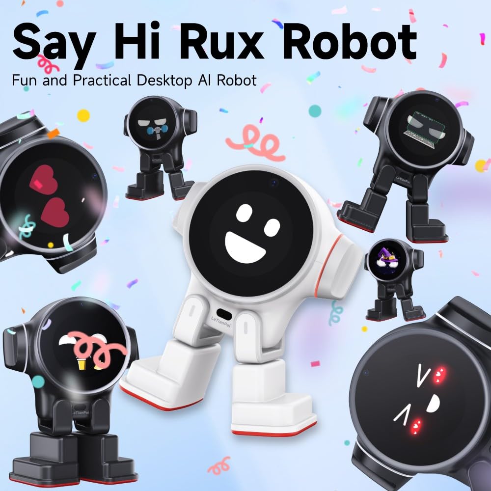 Amazon.com: LeTianPai Rux: AI-ChatGpt Smart Pets-Desktop Robot