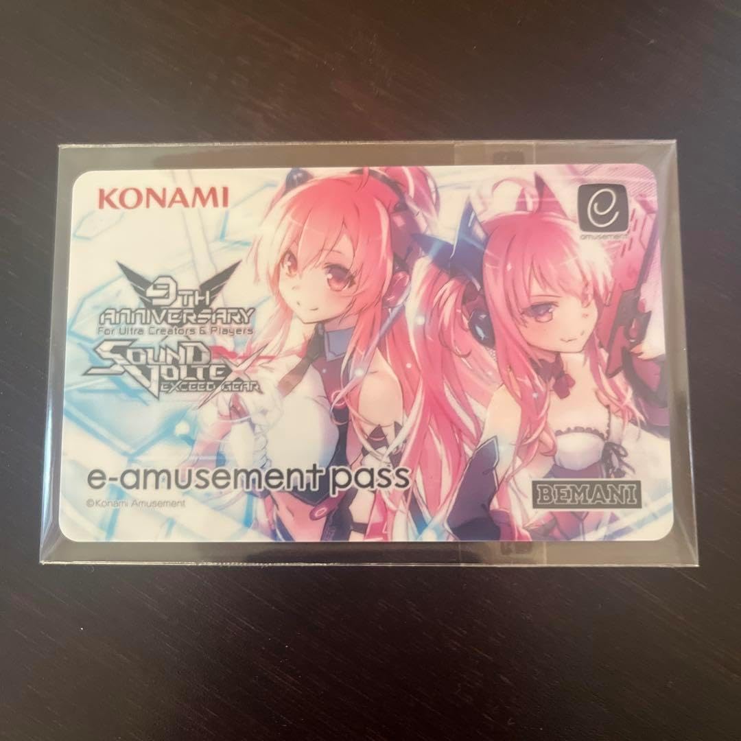 SOUND VOLTEX 9周年 e-amusement pass SDVX 9周年 e-amusement pass