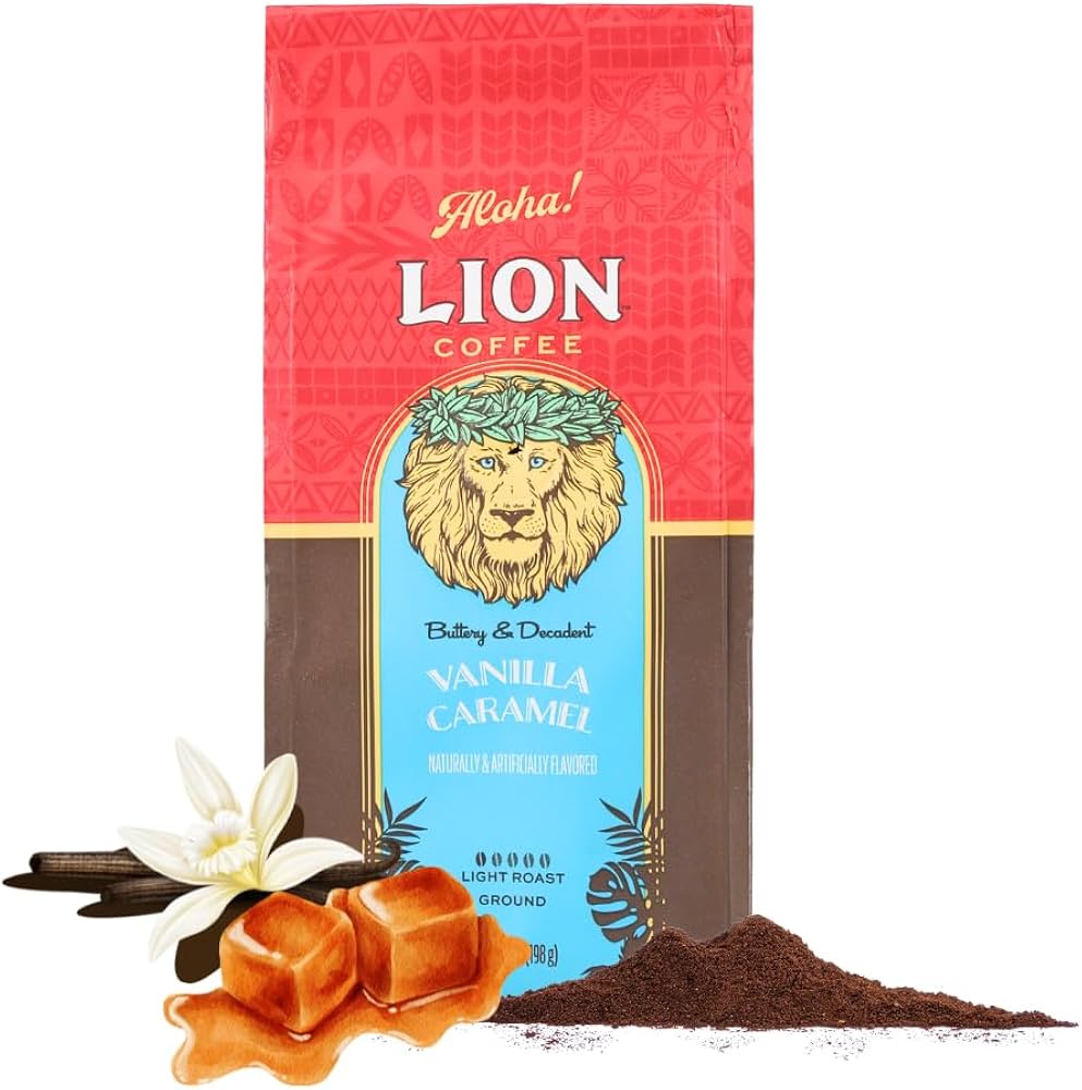 Amazon.co.jp: ライオンコーヒー バニラキャラメル : 食品・飲料・お酒