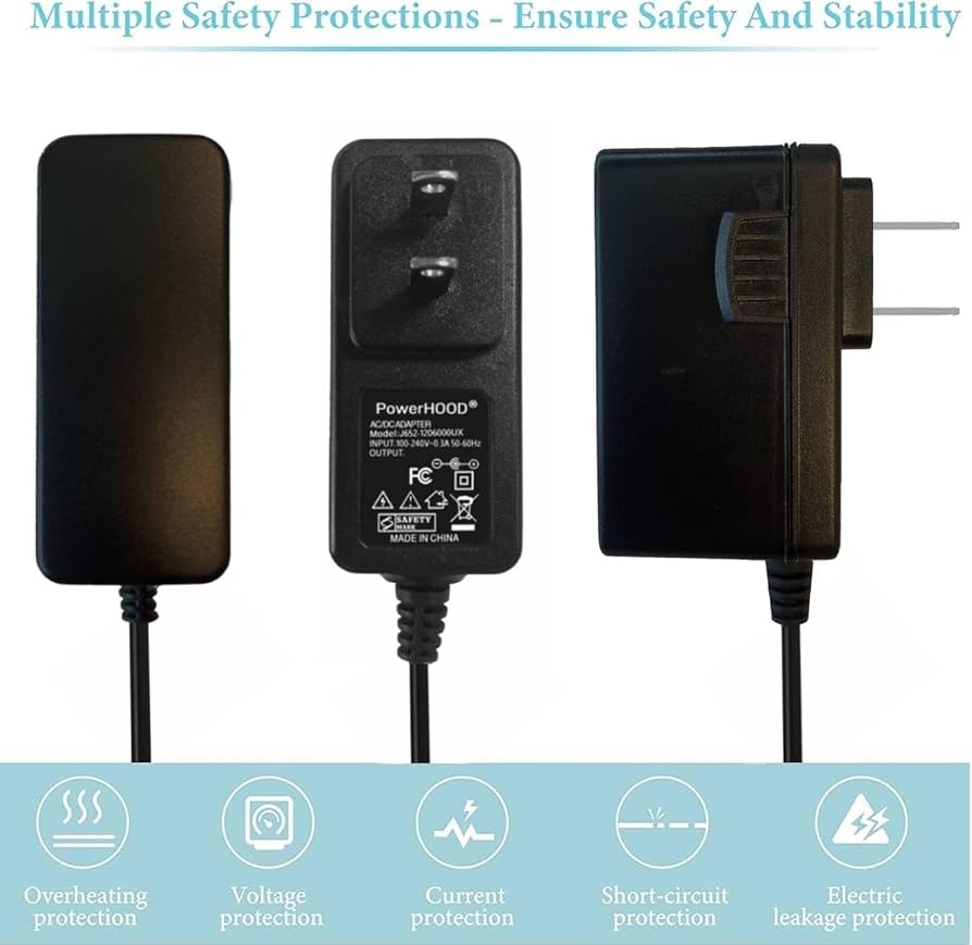 Amazon.com: PowerHOOD 9V AC/DC Adapter Compatible with Alesis