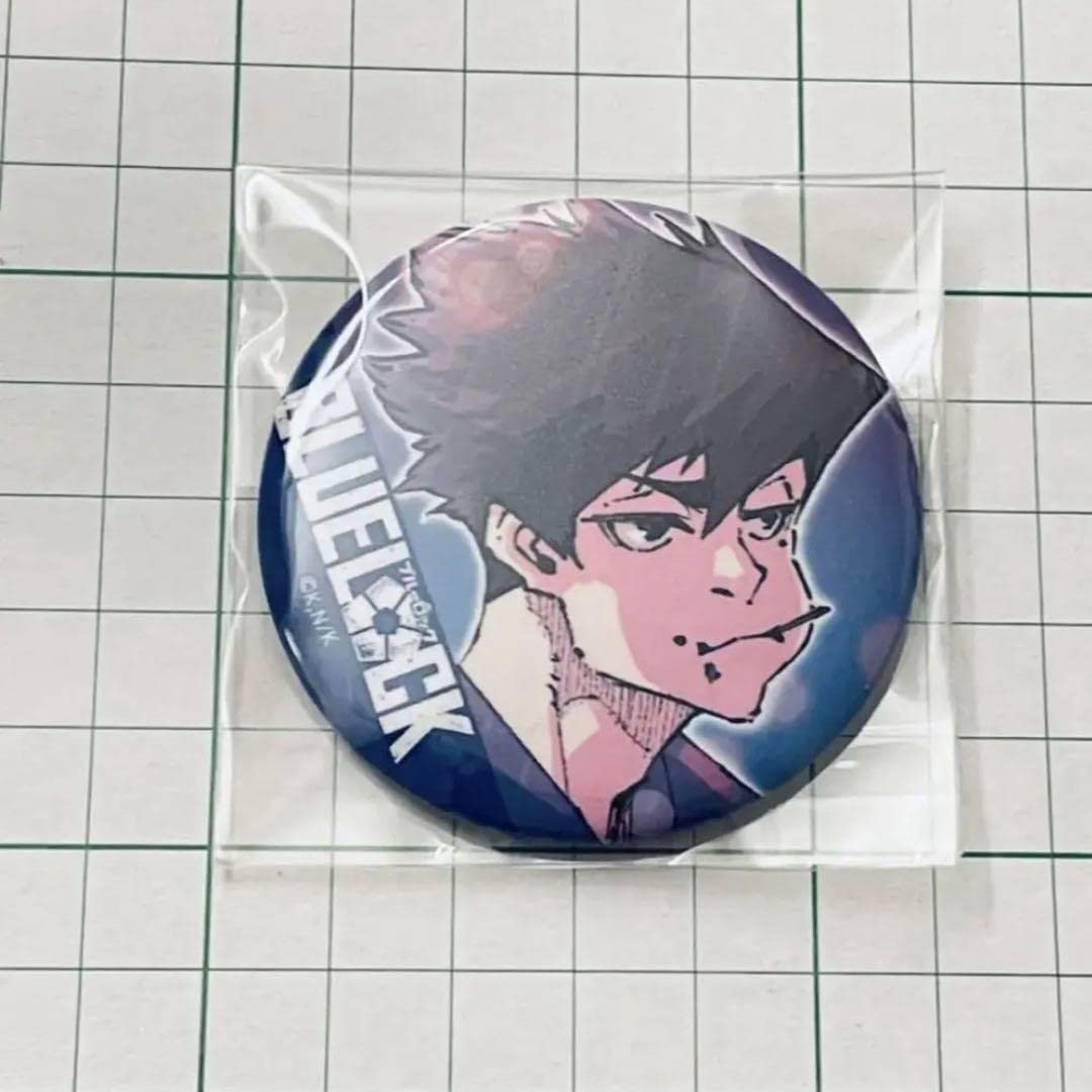 烏旅人 烏 旅人 プリンセスカフェ 缶バッジ ブルロ ブルーロック