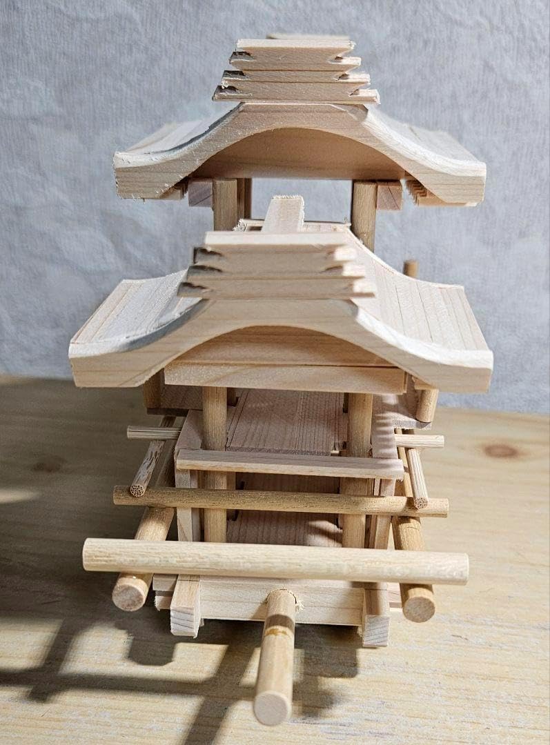 だんじり ミニだんじり 地車 尼崎型 ハンドメイド 木製 ミニチュア