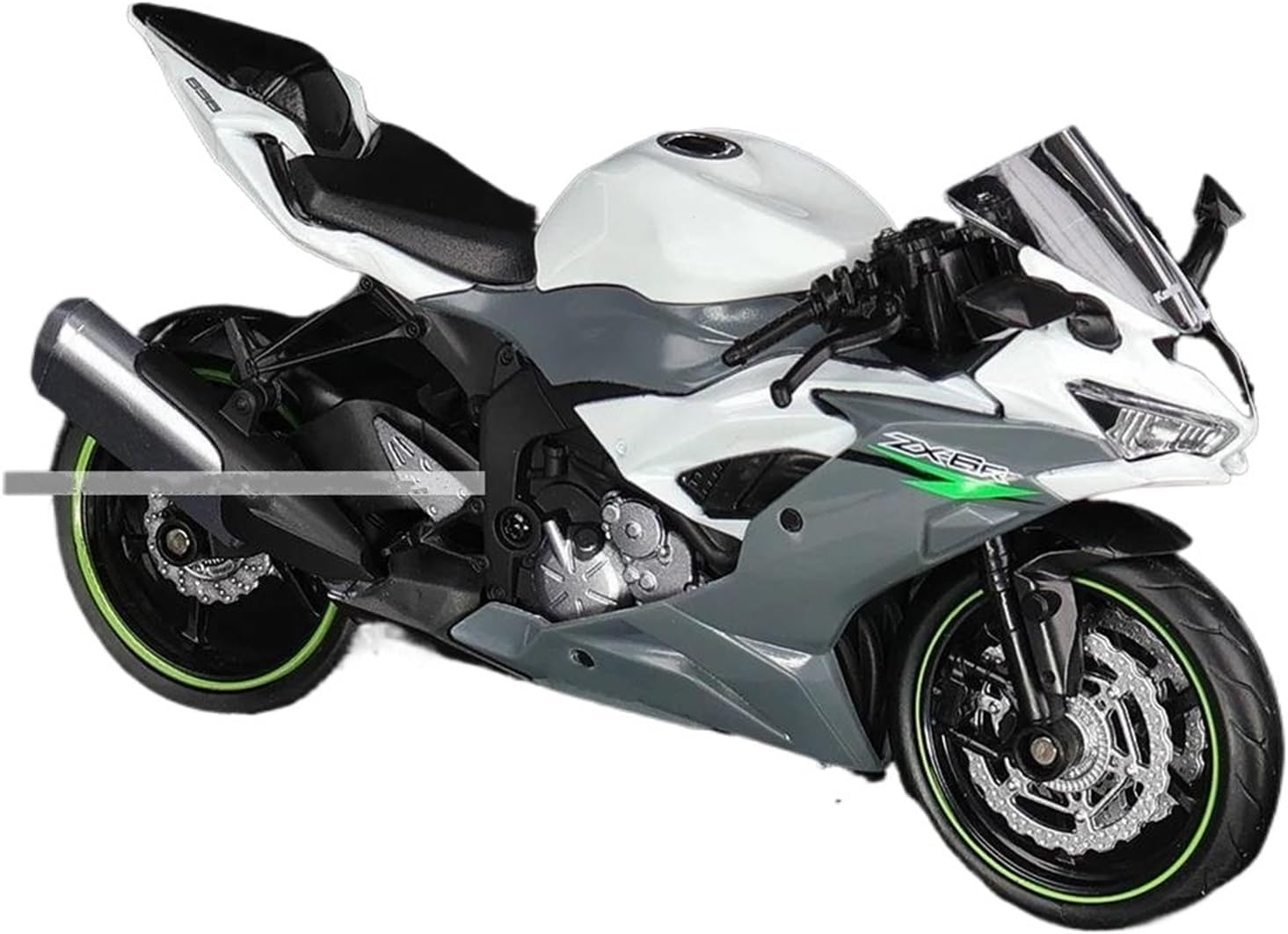 1/12 カワサキ ZX-6R 合金ダイカスト オートバイ モデル おもちゃの車