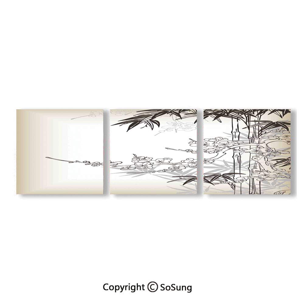 竹のデザイン アートフレーム 約30cm希少素材 竹のデザイン アート