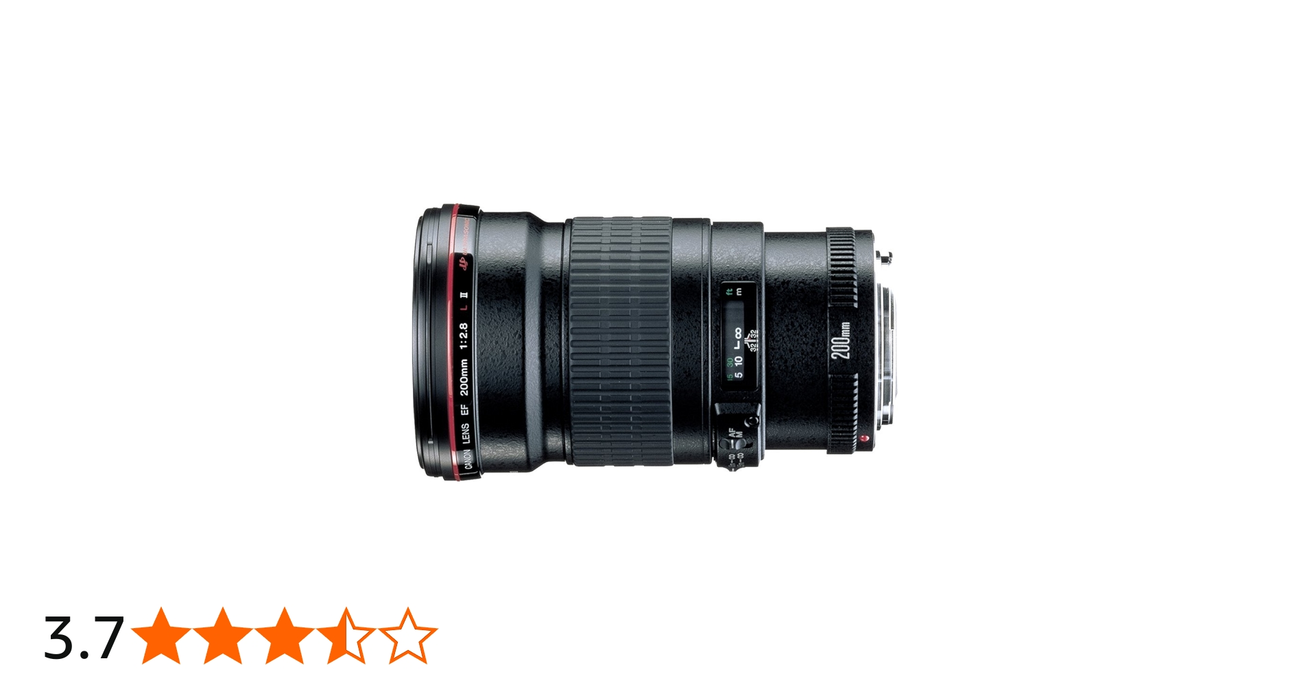 Amazon.co.jp: Canon 単焦点望遠レンズ EF200mm F2.8 II USM フル