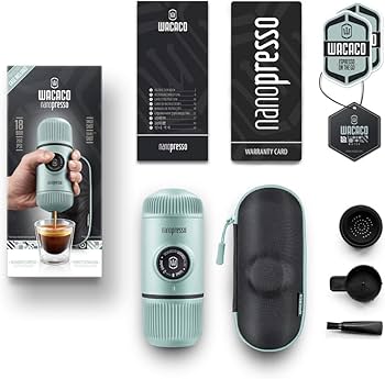 Amazon.com: WACACO Nanopresso Portable Espresso Maker Bundled with