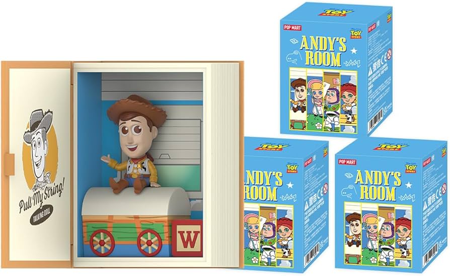 Amazon.co.jp: POP MART Disney/Pixar Toy Story Andy's Room シリーズ