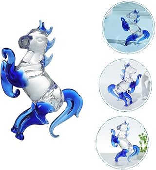 Daum クリスタルガラス 馬の頭部彫刻 オブジェ ケース付き Daum