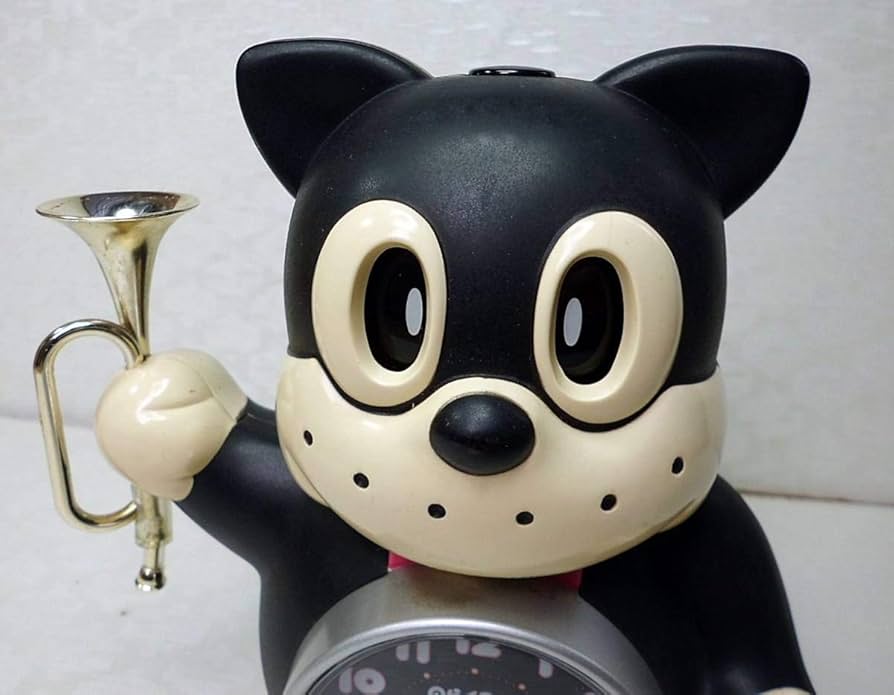 のらくろくん アラーム時計 スピーカー付き 昭和レトロ のらくろくん