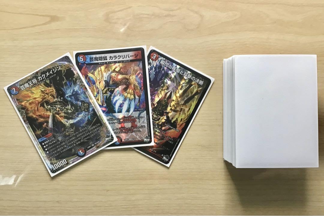 デュエルマスターズ 赤青マジック ガチ構築デッキ vt入り スリーブ統一