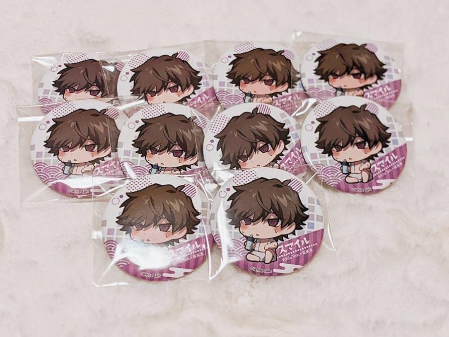 ワイテルズ スマイル 缶バッジ 缶バ