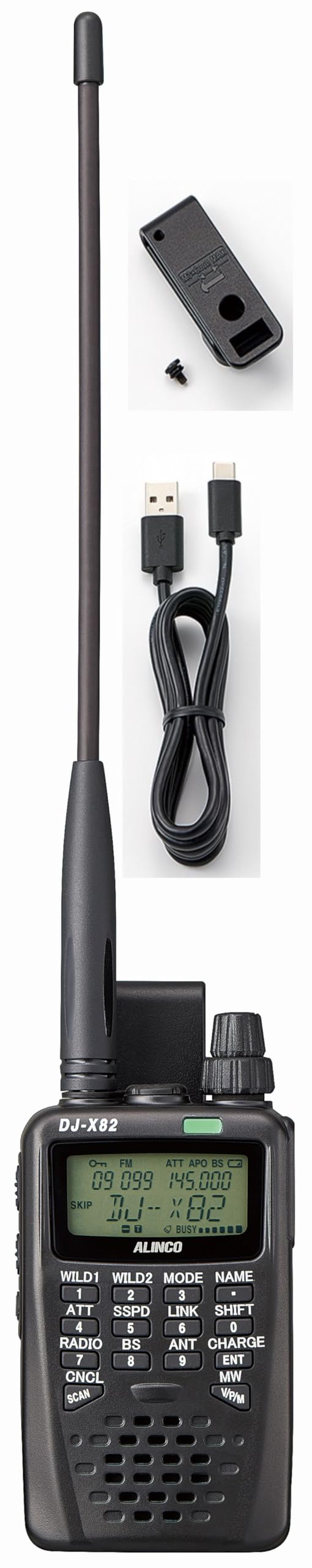 Amazon.co.jp: DJ-X82 アルインコ(Alinco) （受信機）アナログ