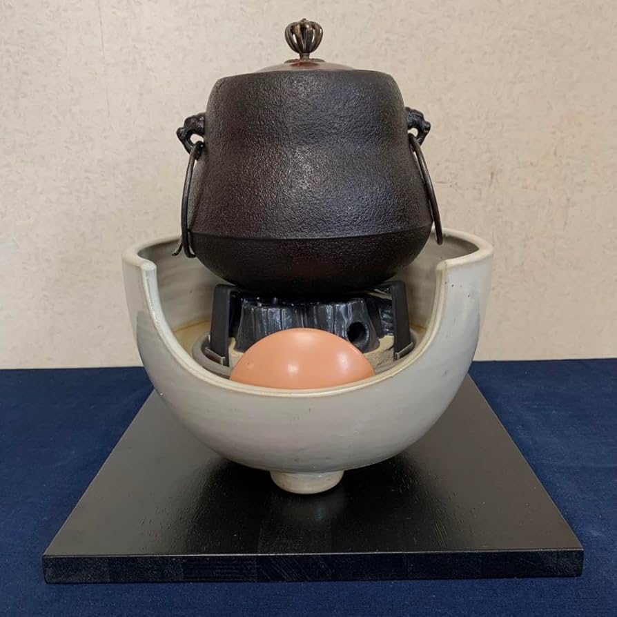 野々田商店 電気火鉢 電熱器 風炉型 陶器 茶道具 五徳 茶道 購入