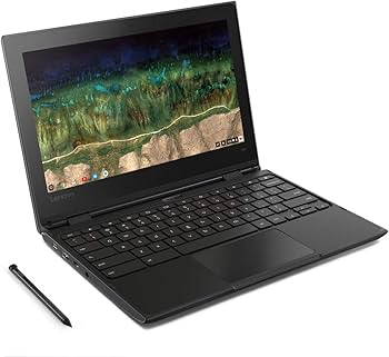 Refurbished) Lenovo 500e Chromebook 2-in-1 laptop, 11.6in HD TOUCH