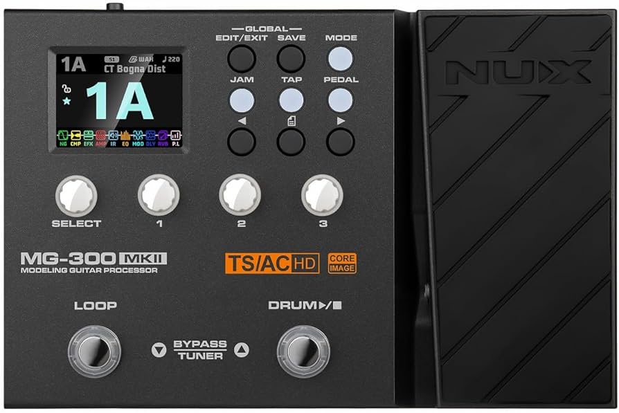 Amazon | NUX/MG-300 MKII Modeling Guitar Processor ニューエックス