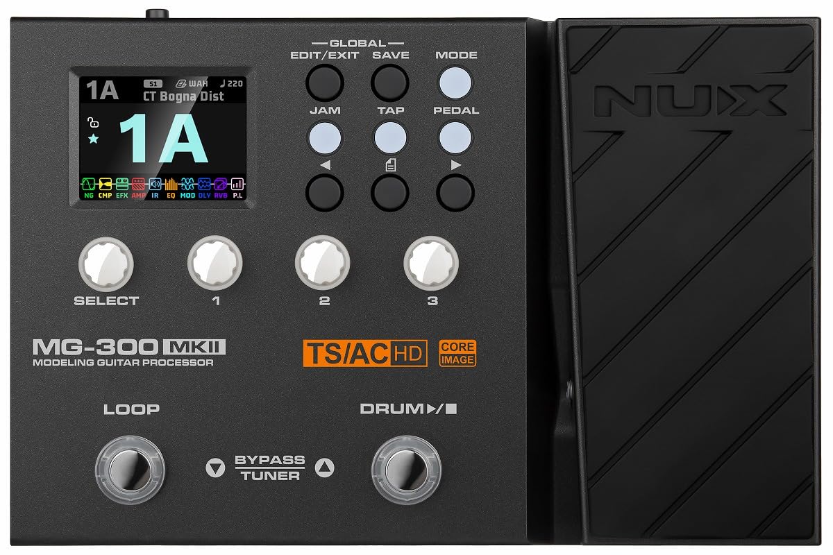 Amazon | NUX/MG-300 MKII Modeling Guitar Processor ニューエックス
