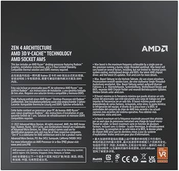 Amazon.com: AMD Ryzen™ 9 7950X3D 16-Core, 32-Thread Desktop