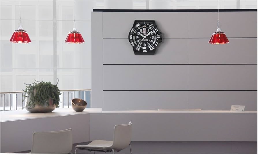 Amazon.co.jp: LUNINOX ルミノックス BIG40 Wall Clock ウォール