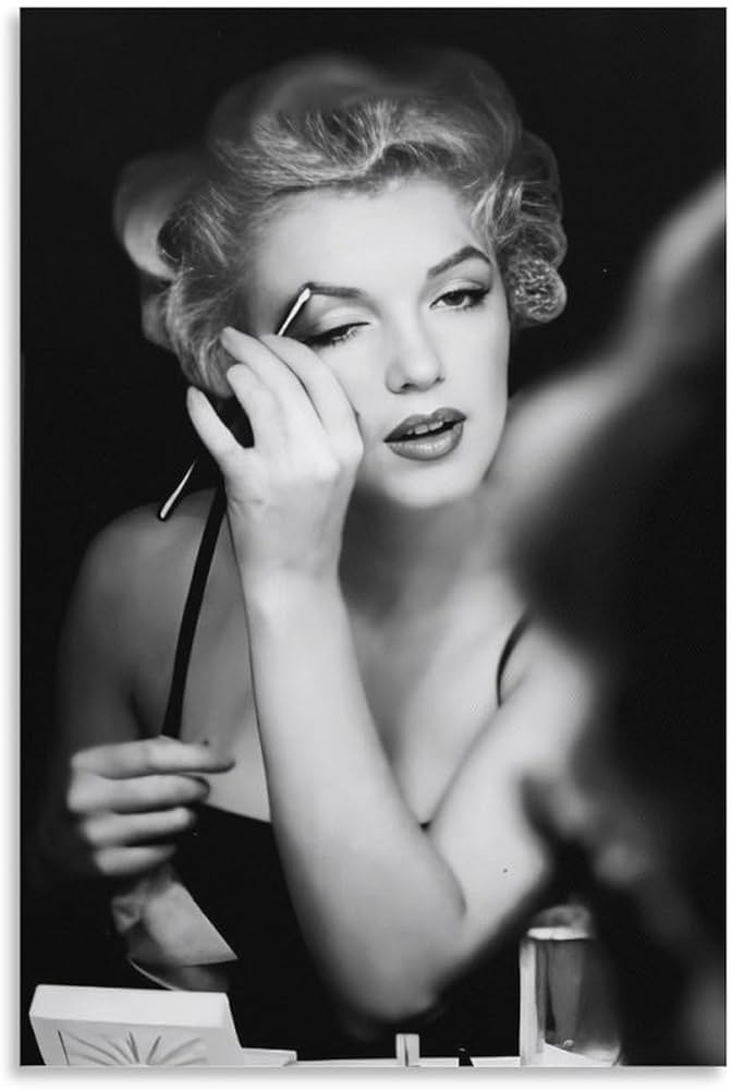 Amazon.co.jp: Marilyn Monroeマリリン・モンローの白黒写真ポスター