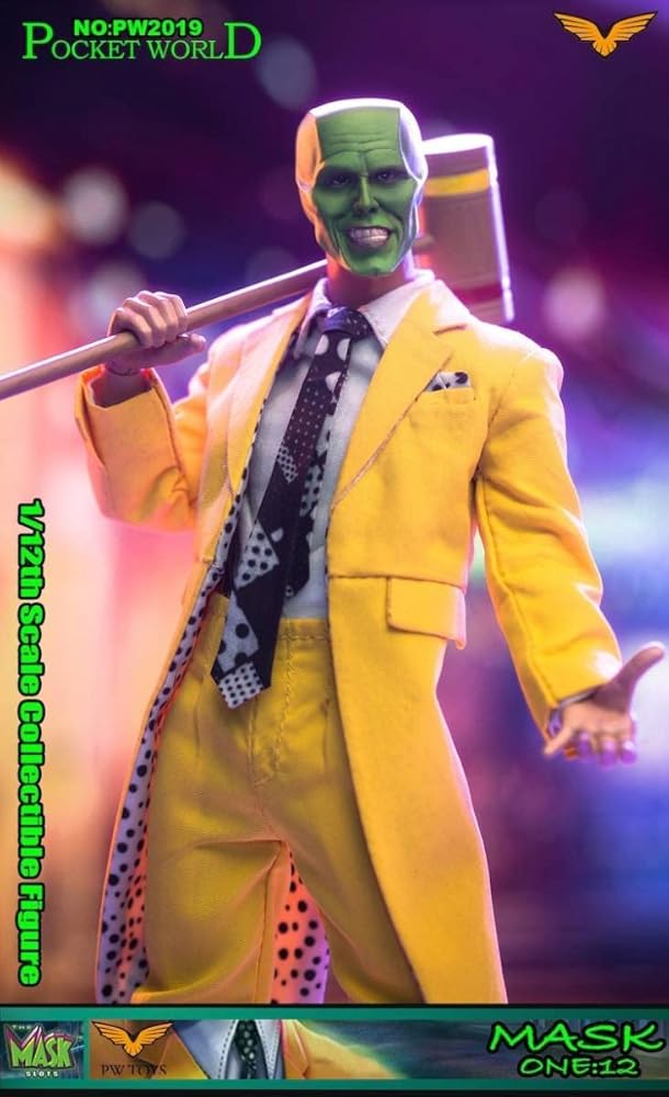 Amazon | Pwtoys 1/12 マスク 未開封 PW2019 アクションフィギュア 検