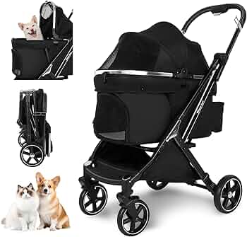 Amazon.co.jp: Totoro ball ペットカート 犬用カート 4輪 小型/中型犬