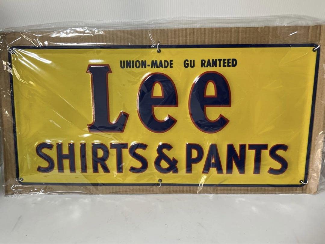 Amazon.co.jp: Lee サイン 看板 トタン看板 販促品 ブリキ : おもちゃ