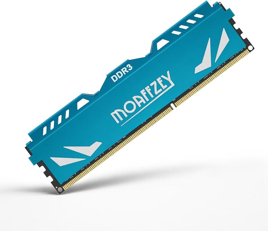 Moaffzey 8GB DDR3 RAM 1600MHz PC3-12800 CL11 Desktop Computer