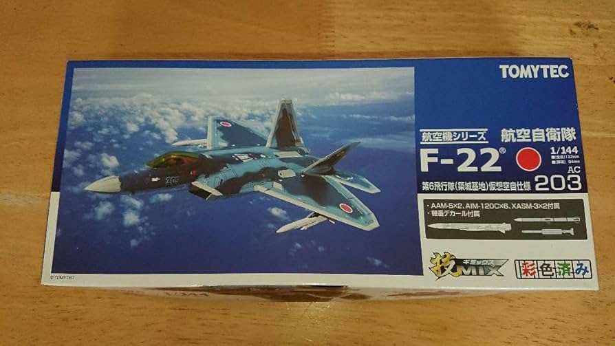 トミーテック技MIX F-22 第6飛行隊(築城基地)仮想空自仕様