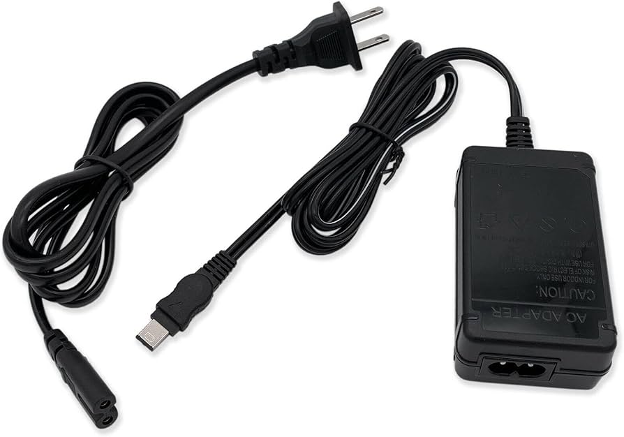 Amazon.com : AC Power Adapter Charger and US Cable for HandyCam