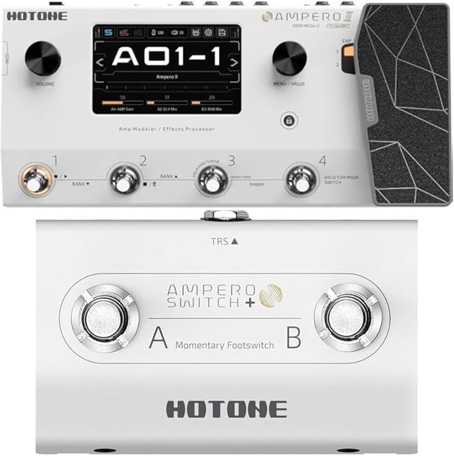 Amazon.com: Hotone Ampero II MP-350 Amp Modeler & Effects