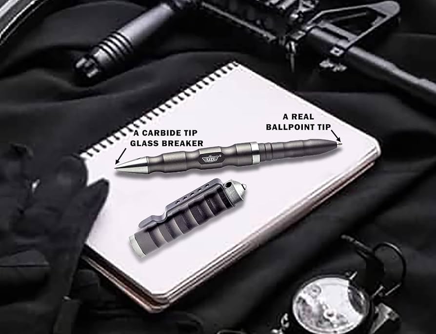 Amazon.co.jp: UZI タクティカルペン TACPEN7 シルバー : 文房具