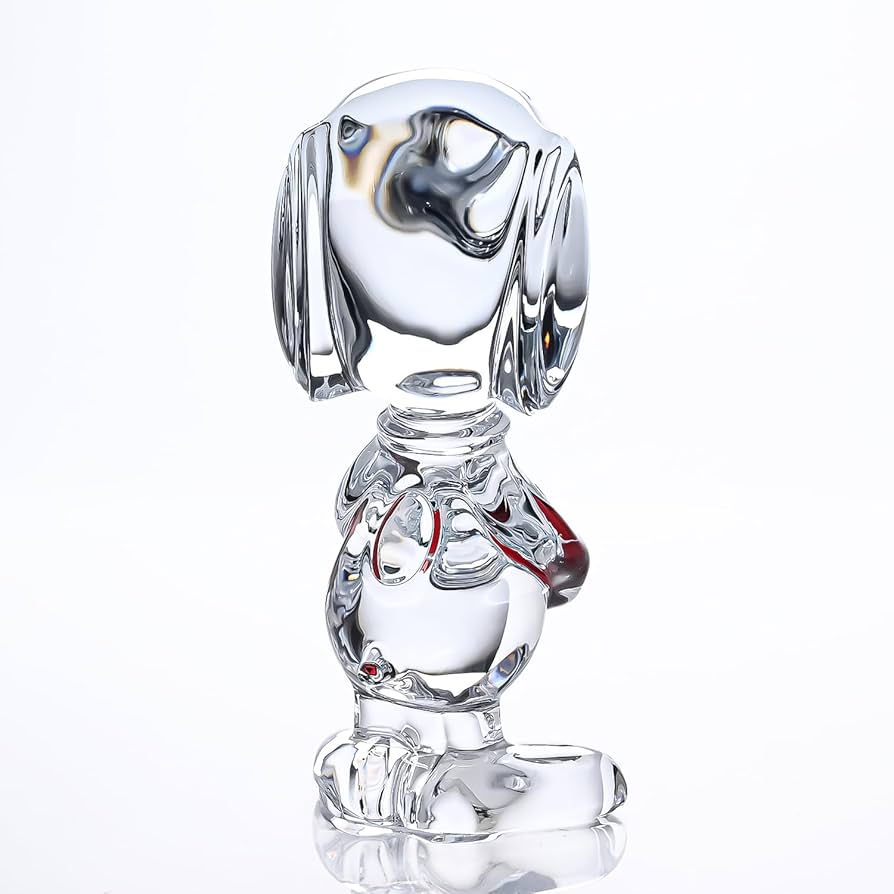 美品】☆Baccarat バカラ × SNOOPY クリスタルフィギュア☆ 楽天市場