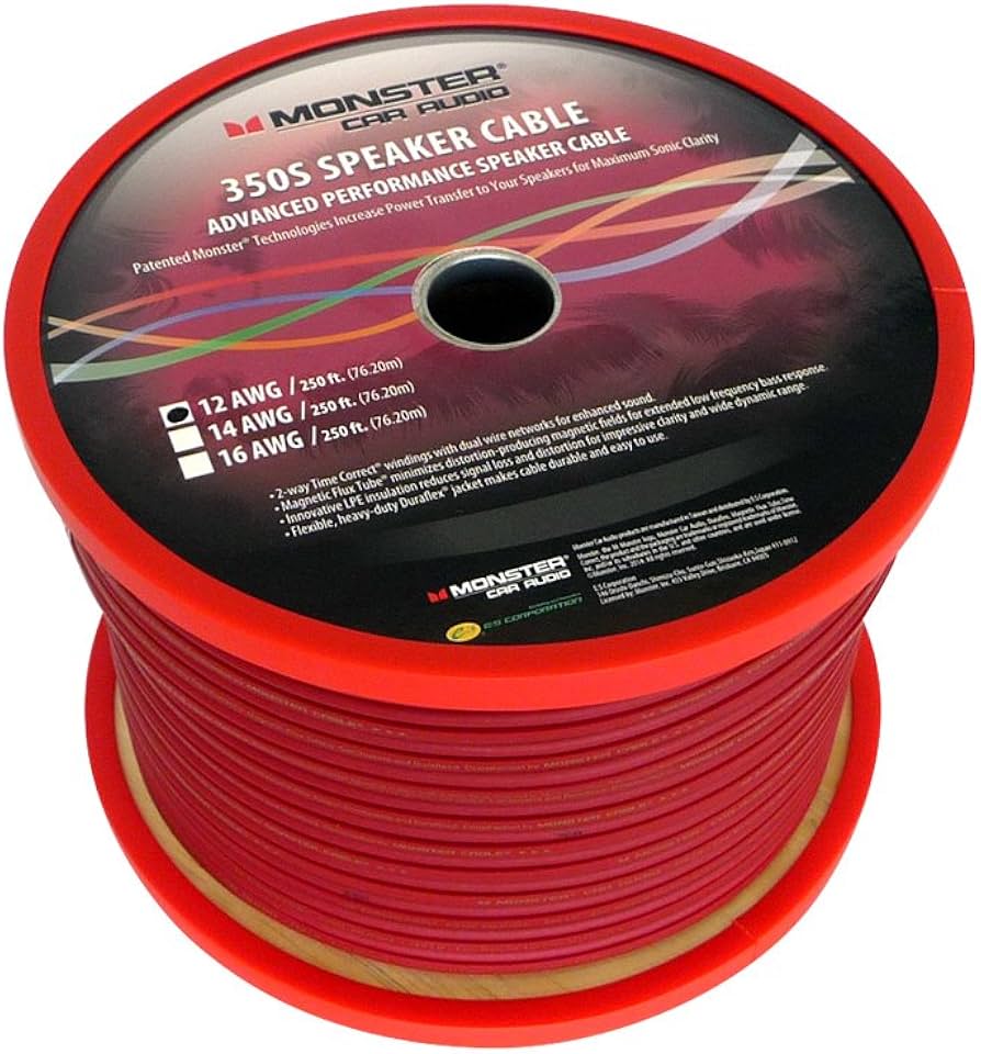 Amazon | 【Monster Cable/モンスターケーブル】12ゲージスピーカー