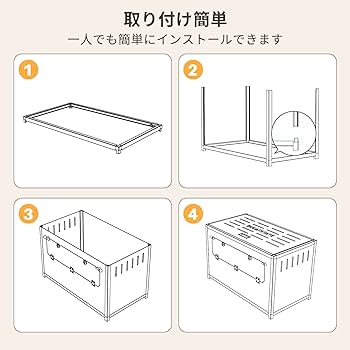 Amazon | BUCATSTATE ハムスター ケージ メタル製 65cm クリア 透明