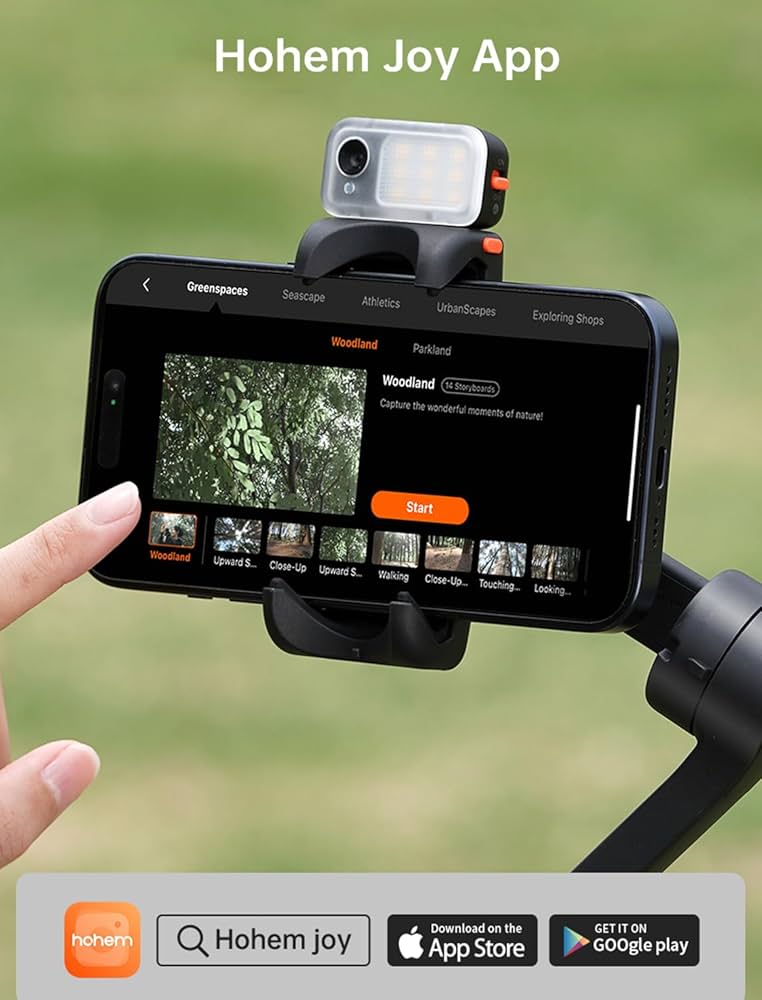 C*a様 Hohem iSteady V3 AI自動追跡3軸スマホジンバル