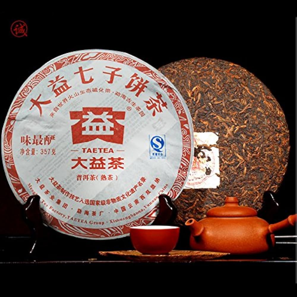 Amazon.co.jp: 本場中国雲南省産のプーアル茶 「味最酽（熟茶） 2017年