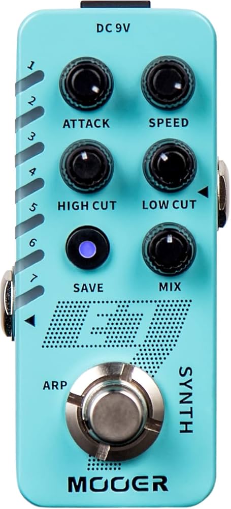 Amazon.com: MOOER E7 Polyphonic Guitar Synth Pedal Electronic
