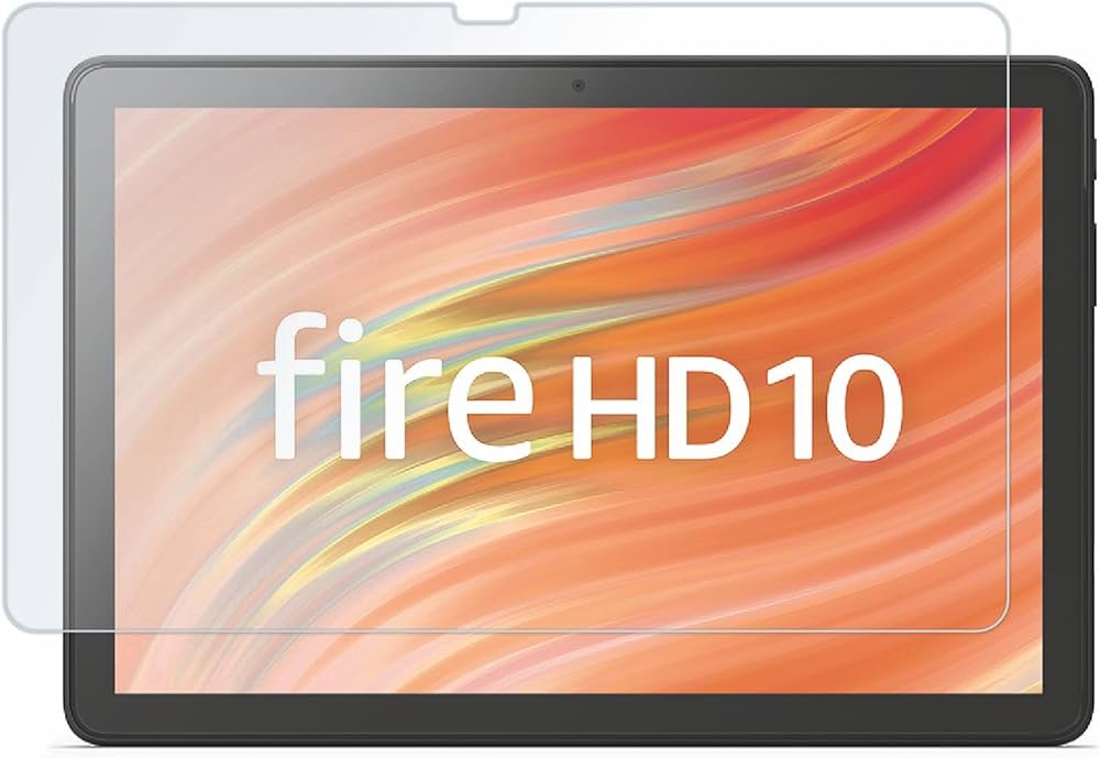 Amazon.co.jp: 【Fire HD 10 第13世代用】保護フィルム ガラスタイプ