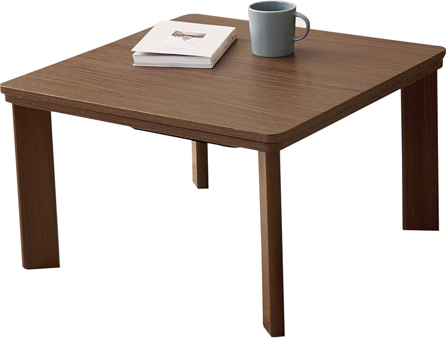 Amazon | 萩原 こたつ ローテーブル コンパクト 正方形 幅60 奥行60