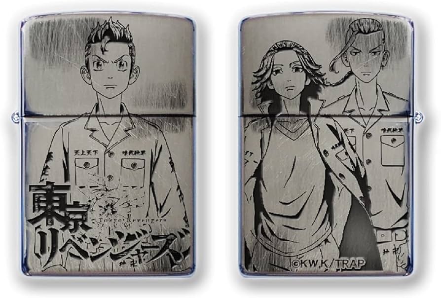 Amazon.co.jp: 東京リベンジャーズ A柄 Zippo : ファッション