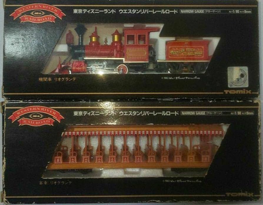 東京ディズニーランドウエスタンリバーレールロード セットNゲージ