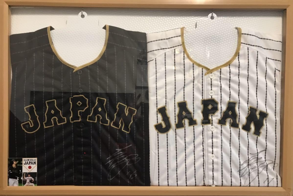 侍JAPAN！ 大谷翔平 直筆サインユニフォーム ボール 色紙 3点セット 侍