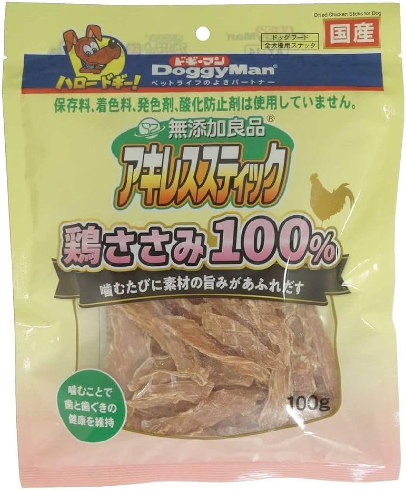 Amazon | （まとめ買い）ドギーマン 無添加良品 アキレススティック 鶏